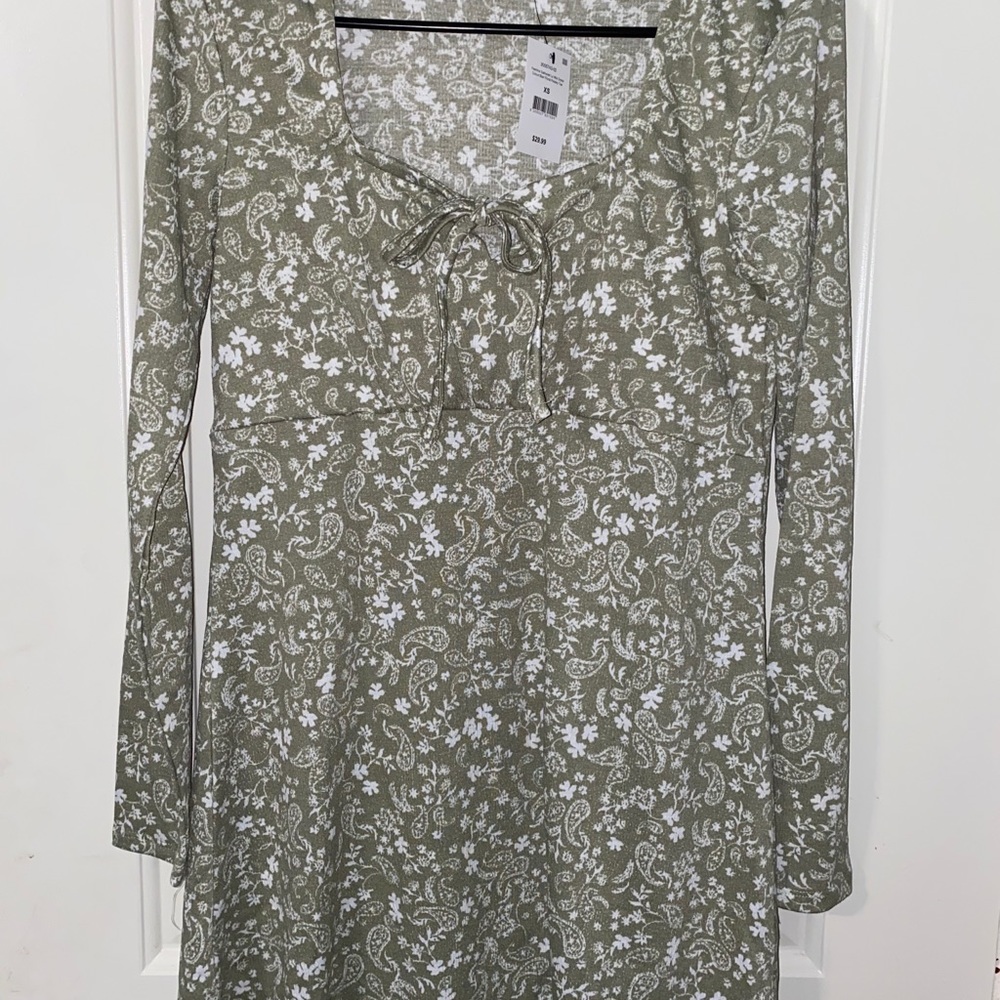 Long sleeved dress